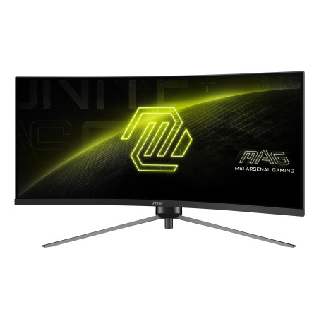 MSI MAG 345CQR MAG 345CQR, 86,4 cm (34"), 3440 x 1440 Pixeles, UltraWide Dual Quad HD, 1 ms, Negro