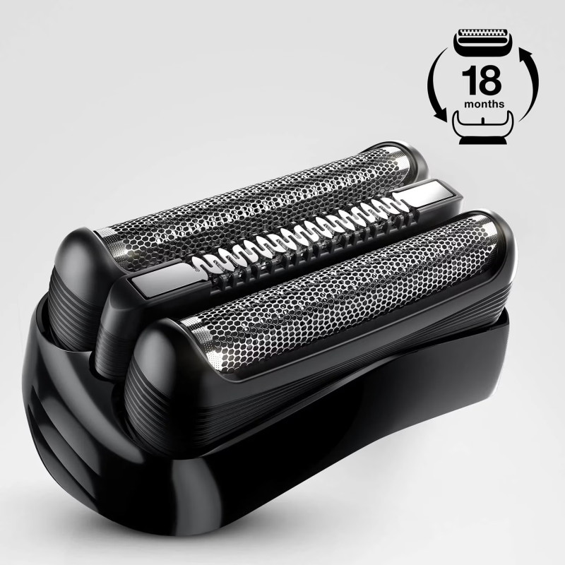Braun 736879 Series 3 Kombipack 21 B neu, Cabezal para afeitado, 1 cabezal(es), Negro, Acero inoxidable, 18 mes(es), Braun,