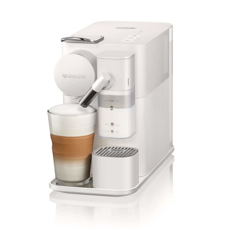 De’Longhi 0132193470 Lattissima One EN510.W, Máquina espresso, 1 L, Cápsula de café, 1400 W, Blanco