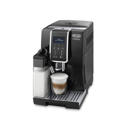 De’Longhi ECAM 350.55.B Dinamica Ecam 350.55.B, Máquina espresso, Granos de café, Molinillo integrado, 1450 W, Negro, Acero