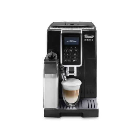 De’Longhi ECAM 350.55.B Dinamica Ecam 350.55.B, Máquina espresso, Granos de café, Molinillo integrado, 1450 W, Negro, Acero