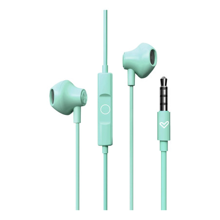 Energy Sistem 459315 EasyPods, Alámbrico, 20 - 20000 Hz, Llamadas/Música, 10 g, Auriculares, Color menta