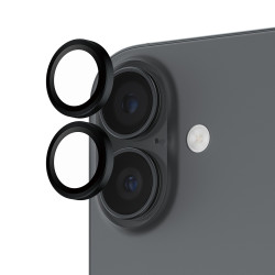 PanzerGlass PG55024 ® Hoops® Camera Lens Protector Black iPhone 17 | iPhone 16 | 16 Plus, Apple, Apple - iPhone 17, Apple -