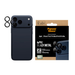 PanzerGlass PG43455 ® Hoops® Camera Lens Protector Black iPhone 17 Pro | iPhone 17 Pro Max | iPhone 16 Pro | 16 Pro Max, 2