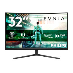 Philips 32M2C3500L/00 Evnia 32M2C3500L/00, 80 cm (31.5"), 2560 x 1440 Pixeles, Quad HD, LCD, 0,5 ms, Negro