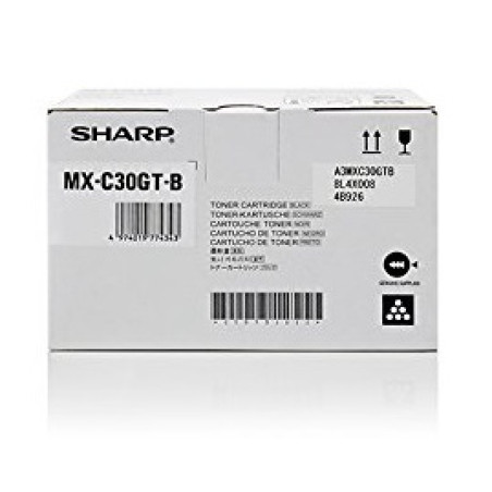 Sharp MX-C30GTB MXC30GTB, 6000 páginas, Negro, 1 pieza(s)