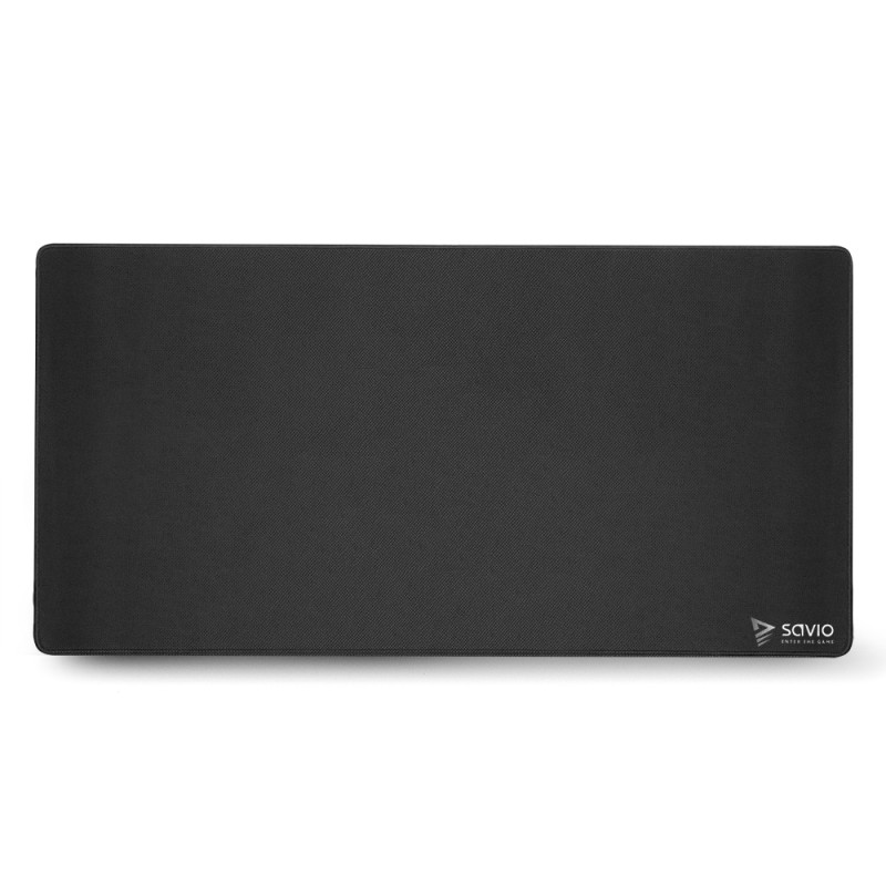Savio BLACK EDITION PC XXL Black Edition Precision Control XXL, Negro, Monocromo, Caucho, Base antiderrapante, Alfombrilla de