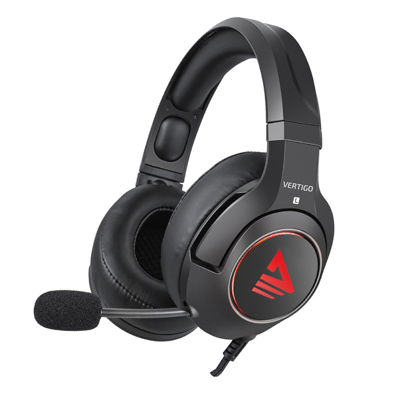 Savio SAVGH-VERTIGO SAVGH-VERTIGO, Alámbrico, Juego, 360 g, Auriculares, Negro