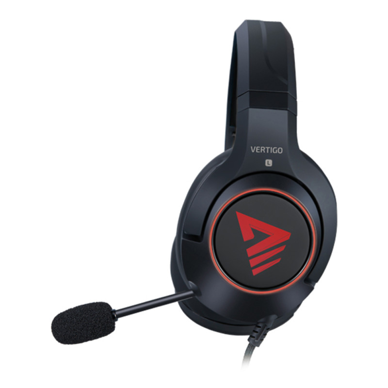Savio SAVGH-VERTIGO SAVGH-VERTIGO, Alámbrico, Juego, 360 g, Auriculares, Negro