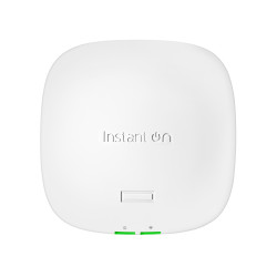 HPE S1T14A Networking Instant On AP21 (EU) Dual Radio 2x2 Wi-Fi 6 Access Point Bundle with EU PSU, 2,4 GHz, 5 GHz, 1200 Mbit/s,