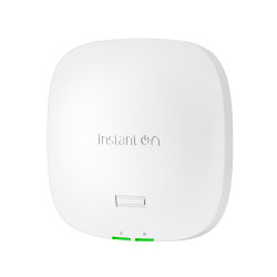 HPE S1T14A Networking Instant On AP21 (EU) Dual Radio 2x2 Wi-Fi 6 Access Point Bundle with EU PSU, 2,4 GHz, 5 GHz, 1200 Mbit/s, 2
