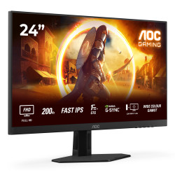 AOC 24G4HRE G4 24G4HRE, 60,5 cm (23.8"), 1920 x 1080 Pixeles, Full HD, LED, 1 ms, Negro, Rojo 2