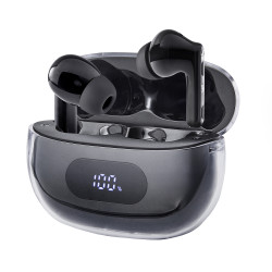 Intenso 3720310 Buds Earphone Plus T310AE Black, True Wireless Stereo (TWS), Llamadas/Música/Deporte/Uso diario, Auriculares, 2