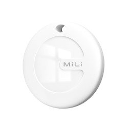 Leotec LETAG02WK EasyTag Dual iOS & Android Blanco con Llavero Negro, Universal, Buscador, Blanco, Cloruro de polivinilo (PVC), 2