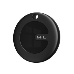 Leotec LETAG02BK EasyTag Dual iOS & Android Negro con Llavero Negro, Universal, Buscador, Negro, Cloruro de polivinilo (PVC), 2