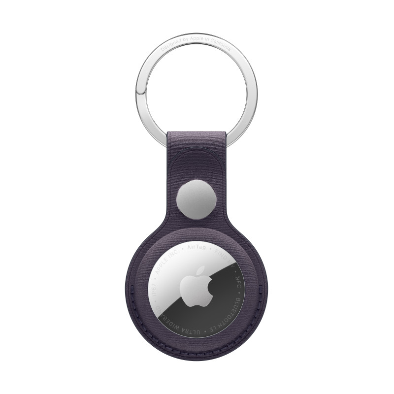 Apple MGG04ZM/A MGG04ZM/A, Anillo, Púrpura, Apple, Midnight Purple, Microtwill, Acero inoxidable, AirTag