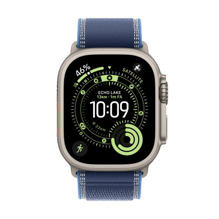 Apple MEWR4QL/A Watch Ultra 3 , OLED, Pantalla táctil, 64 GB, Wifi, GPS (satélite), 61,6 g