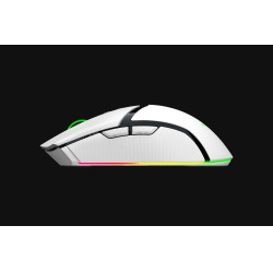 Razer RZ01-04660200-R3G1 Cobra Pro, mano derecha, Óptico, RF Wireless + Bluetooth + USB Type-C, 30000 DPI, Blanco 2