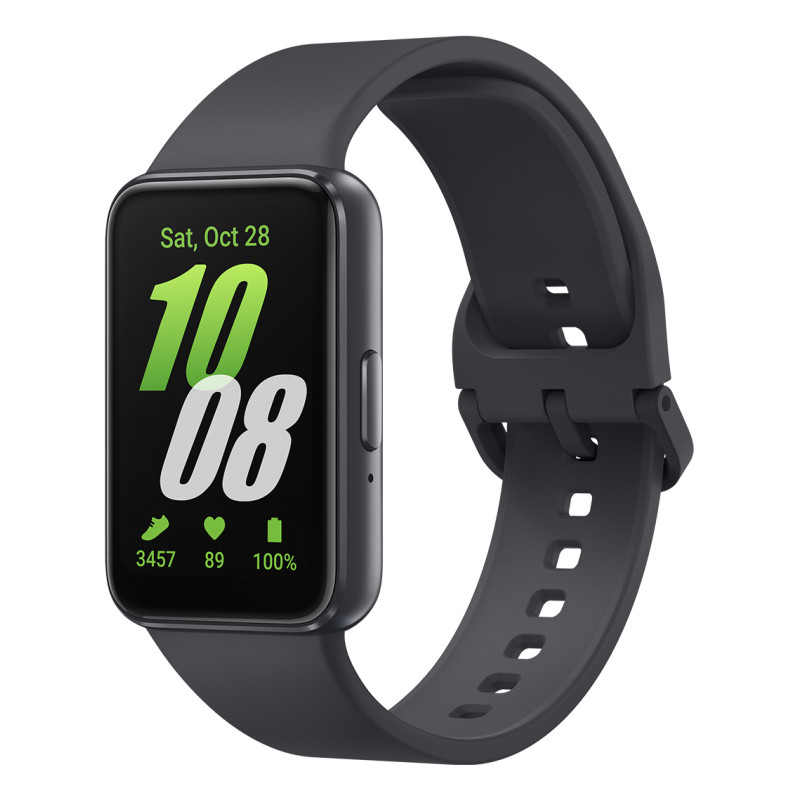 Samsung SM-R390NZAAEUE Galaxy Fit3, 4,06 cm (1.6"), AMOLED, Pantalla táctil, 0,256 GB, 18,5 g