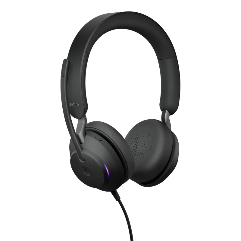 Jabra 24189-999-799 Evolve2 40 SE, Alámbrico, 20 - 20000 Hz, Oficina/Centro de llamadas, 188 g, Auriculares, Negro