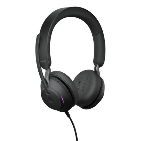 Jabra 24189-999-799 Evolve2 40 SE, Alámbrico, 20 - 20000 Hz, Oficina/Centro de llamadas, 188 g, Auriculares, Negro
