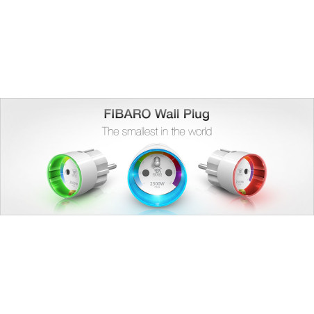 Fibaro FGWPE-102 FGWPE-102, Blanco, 110-230 V, 50 - 60 Hz, 43 mm, 65 mm