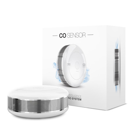 Fibaro FGCD-001 FGCD-001, Monóxido de carbono (CO), Inalámbrico, 869 MHz, 85 dB, RED 2014/53/EU, RoHS 2011/65/EU, EN