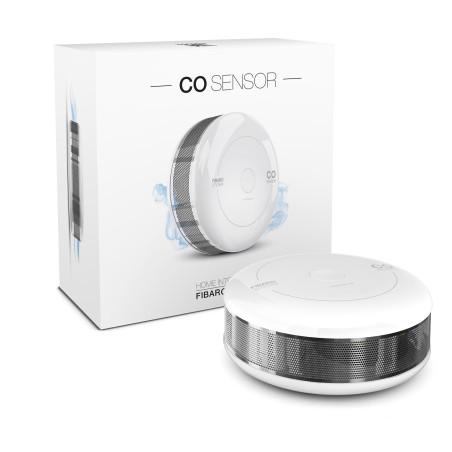 Fibaro FGCD-001 FGCD-001, Monóxido de carbono (CO), Inalámbrico, 869 MHz, 85 dB, RED 2014/53/EU, RoHS 2011/65/EU, EN