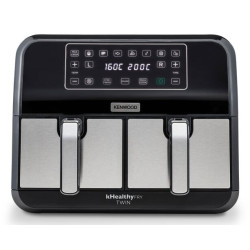 Kenwood HFM20.000MB HFM20.000MB, Freidora de aire caliente, 8 L, 35 °C, 200 °C, 60 min, Doble