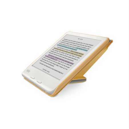 Rakuten Kobo N428-AC-YL-E-PU SleepCover, Folio, Amarillo, Kobo, 17,8 cm (7"), Libra Colour, 17,8 cm (7")