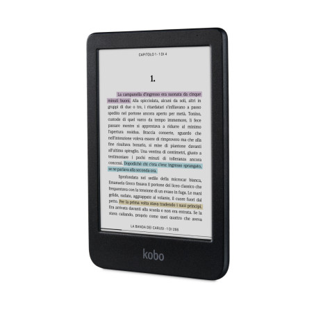 Rakuten Kobo N367-KU-BK-K-CK Clara Colour, 15,2 cm (6"), E Ink Kaleido, 1448 x 1072 Pixeles, EPUB, RTF, EPUB3, MOBI, CBR, PDF,