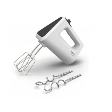 Krups GN4001 3 MIX 4000, Batidora de mano, Blanco, Mezcla, palanca, 450 W, 95 mm