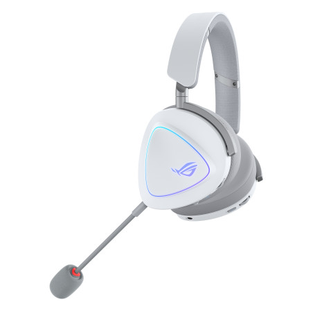 ASUS 90YH03W0-BHUA10 ROG Delta II, Inalámbrico y alámbrico, 20 - 20000 Hz, Juego, 318 g, Auriculares, Blanco