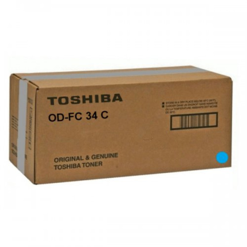 Dynabook 6A000001578 OD-FC 34 C, Original, Toshiba, e-STUDIO 287cs/347cs/407cs, 30000 páginas, Impresión láser, Cian