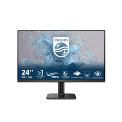 Philips 24E2N1100LB/00 1000 series 24E2N1100LB/00, 60,5 cm (23.8"), 1920 x 1080 Pixeles, Full HD, LCD, 4 ms, Negro