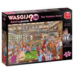 Jumbo 19166 Wasgij Destiny 19 1000 pcs, 1000 pieza(s), Cómics, 12 año(s)