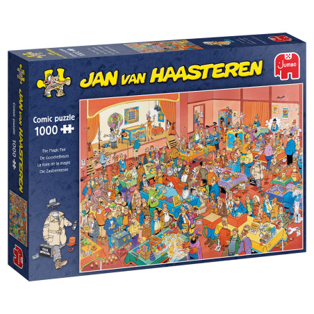 Jumbo 19072 Jan van Haasteren The Magic Fair 1000 pcs, 1000 pieza(s), Cómics, 12 año(s)