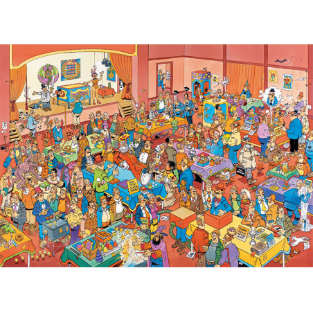 Jumbo 19072 Jan van Haasteren The Magic Fair 1000 pcs, 1000 pieza(s), Cómics, 12 año(s)