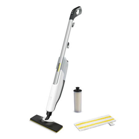 Kärcher 1.513-500.0 SC 2 UPRIGHT, Fregona a vapor, 0,4 L, Negro, Blanco, 5 m, 1600 W, 220-240 V