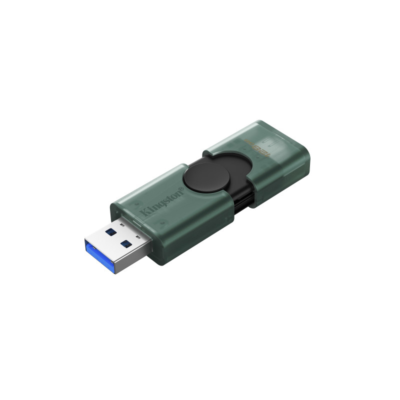 Kingston Technology DTDEG2/128GB DataTraveler 128GB USB-A + USB-C 3.2 Gen 1 DuoG2, 128 GB, USB Type-A / USB Type-C, 3.2 Gen 1
