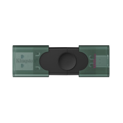 Kingston Technology DTDEG2/128GB DataTraveler 128GB USB-A + USB-C 3.2 Gen 1 DuoG2, 128 GB, USB Type-A / USB Type-C, 3.2 Gen 1