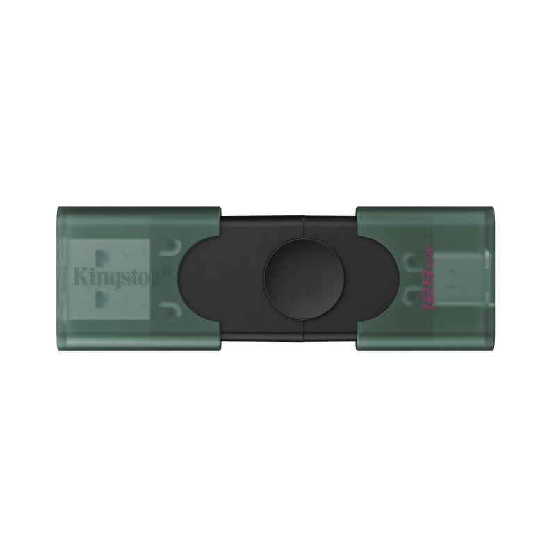 Kingston Technology DTDEG2/128GB DataTraveler 128GB USB-A + USB-C 3.2 Gen 1 DuoG2, 128 GB, USB Type-A / USB Type-C, 3.2 Gen 1