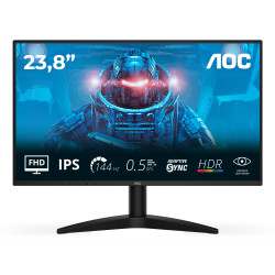 AOC 24B36X B3 24B36X, 60,5 cm (23.8"), 1920 x 1080 Pixeles, Full HD, LED, 4 ms, Negro