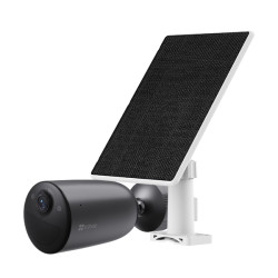 EZVIZ CS-EB3/SP-R200 2K 4GA EB3 4G Kit, Cámara de seguridad IP, Exterior, Inalámbrico, Techo/pared, Negro, Bala (forma)