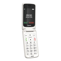 Gigaset S30853-H1231-R103 GL595, Concha, SIM única, 7,11 cm (2.8"), 0,3 MP, 800 mAh, Blanco 2