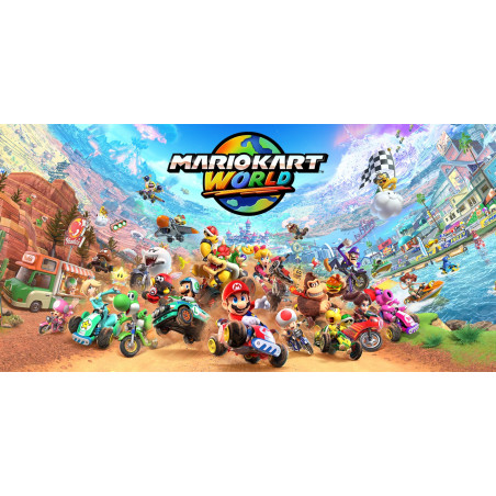Nintendo 0045496312374 Mario Kart World, Switch 2, Nintendo Switch 2, Modo multijugador, Soporte físico