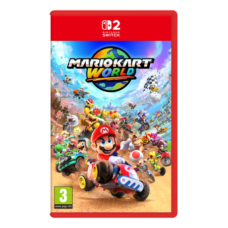 Nintendo 0045496312374 Mario Kart World, Switch 2, Nintendo Switch 2, Modo multijugador, Soporte físico