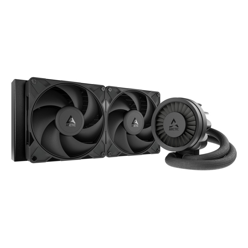 ARCTIC ACFRE00179A Liquid Freezer III Pro 280, Sistema de refrigeración líquida todo en uno, 14 cm, 186 m³/h, Negro