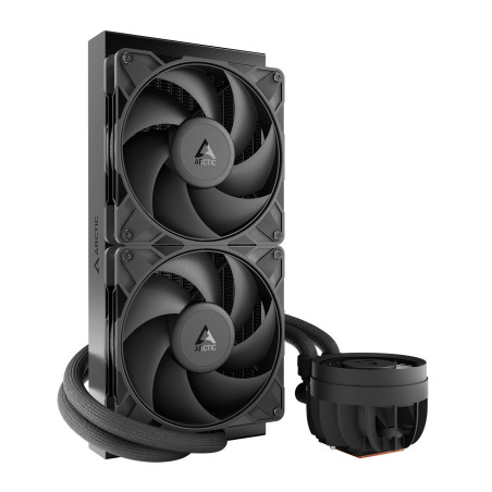 ARCTIC ACFRE00179A Liquid Freezer III Pro 280, Sistema de refrigeración líquida todo en uno, 14 cm, 186 m³/h, Negro