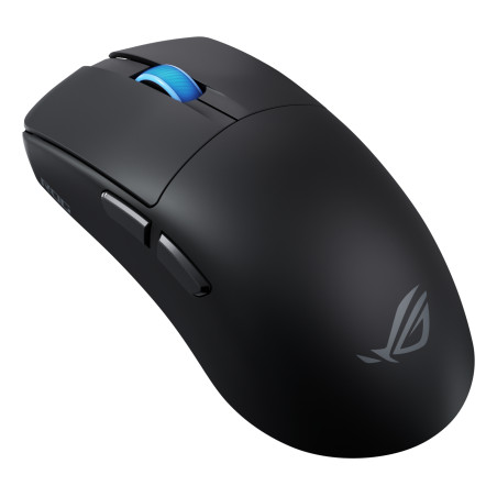 ASUS 90MP0490-BMUA00 ROG Harpe II Ace, mano derecha, Óptico, RF Wireless + Bluetooth + USB Type-A, 42000 DPI, Negro